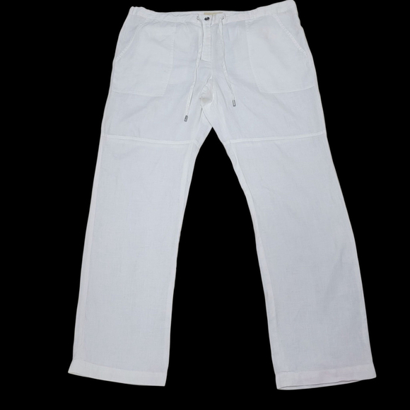 Michael Kors Women's Linen Casual Pants Size 12. Waist 38" Inseam 32" - Picture 1 of 10